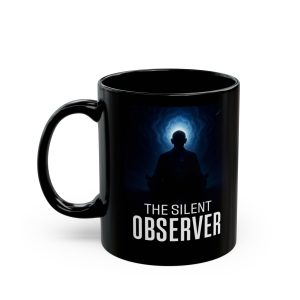 Stylish Black Mug for Coffee Lovers, Unique Gift for Her, Customizable Mug for Birthdays, Home Decor, Office Essentials