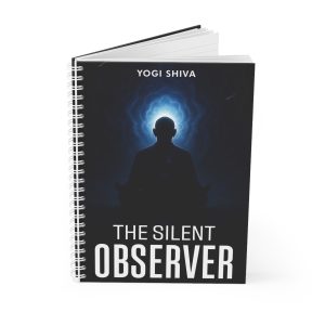The Silent Observer Spiral Notebook — Meditation Journal for Mindfulness & Inner Peace